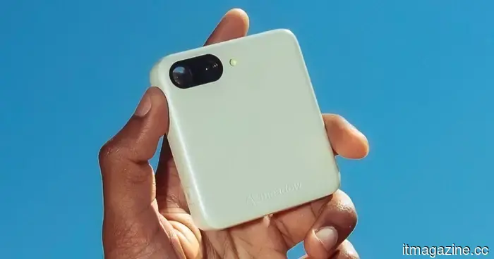 Meadow è un telefono quadrato che elimina le app distraenti e lo voglio assolutamente.