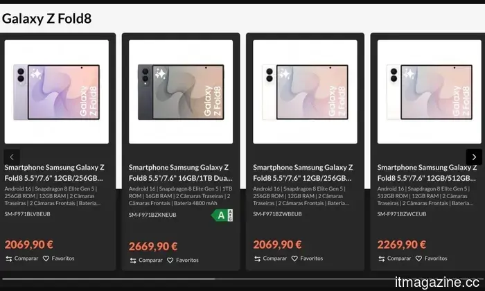 The prices for the Galaxy Z Fold 8 could be harsher than initially anticipated.