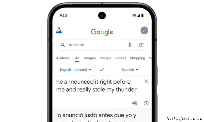Google Translate now comprehends your intent, rather than just the words you entered.