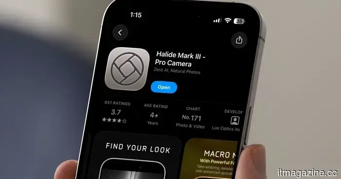 Halide Mark III trae magia cinematográfica artística a una de las mejores aplicaciones de cámara para iPhone.