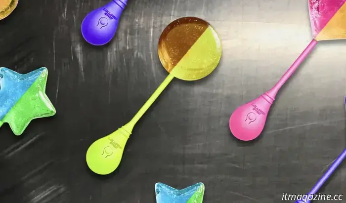 Questo delizioso lecca-lecca suona musica nella tua testa quando lo mordi.