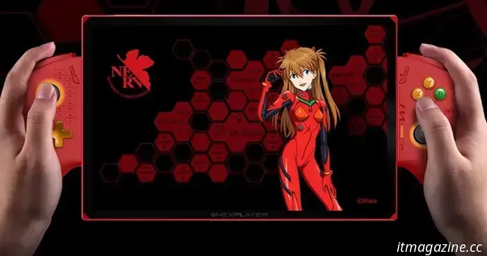 This $1,700 handheld gaming device is a delight for Evangelion enthusiasts.