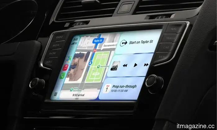 Ford's UEV platform will include integrated Apple Maps.