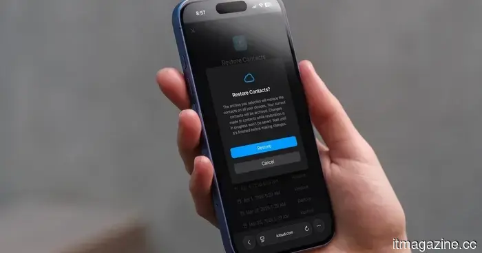 Cómo restaurar contactos eliminados o perdidos en tu iPhone