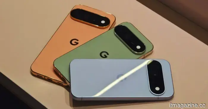 I have a weakness for vibrant phones, and Google is well aware of this.