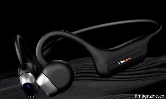 La nueva AirCam de Rollme coloca una cámara en tus auriculares por menos de $80.