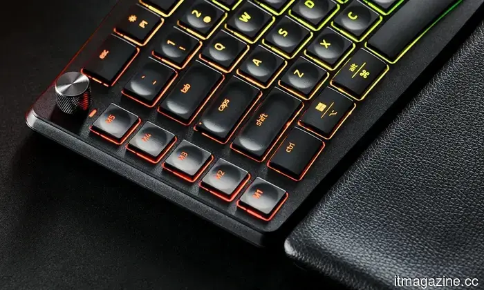 Razer has created a split ergonomic keyboard that, interestingly, features a dedicated AI button.