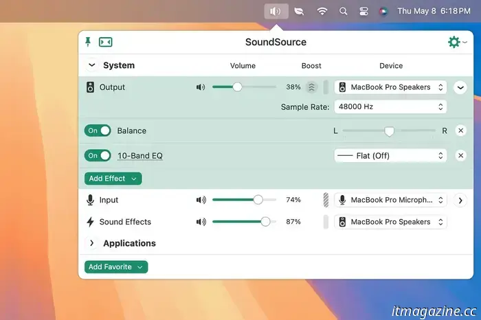 Ho trovato un'app che ha revisionato l'audio del mio Mac e vorrei averlo trovato prima