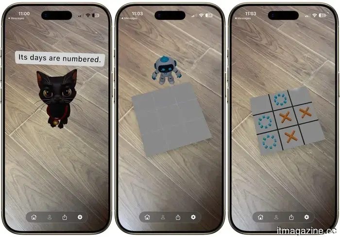This application transforms your written and spoken messages into dynamic AI characters.
