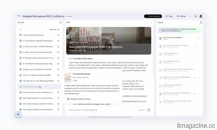 The Gemini Notebook now allows you to cite books and convert them into various formats.