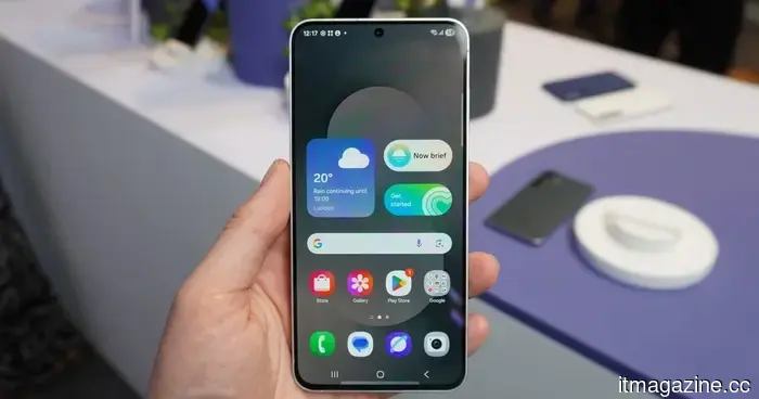 The upcoming budget flagship from Samsung has just been revealed, and here's a glimpse of its design.