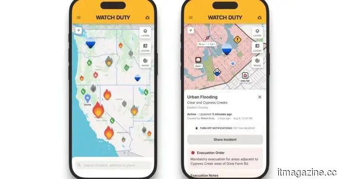 America's leading wildfire application is now focusing on much larger disasters.