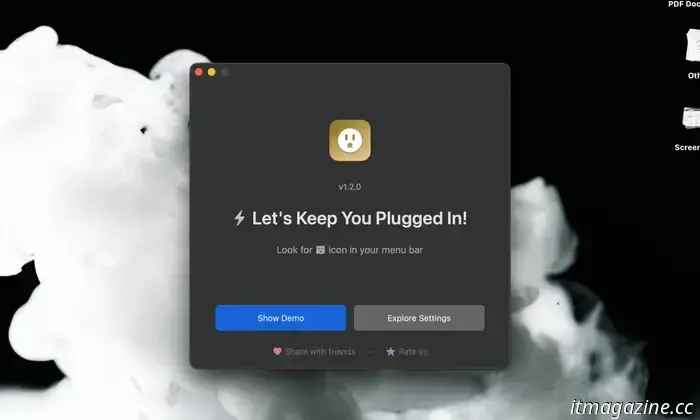 I discovered a small application that can help prevent low-battery work problems on MacBooks.
