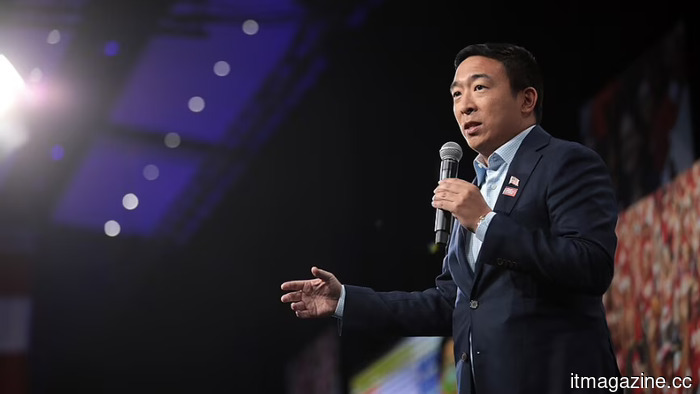 Andrew Yang states that the upcoming wave of startups will focus not on developing AI, but on reducing the cost of living.