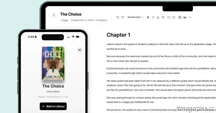 ElevenLabs AI will generate audiobooks for you for free in just a few minutes.