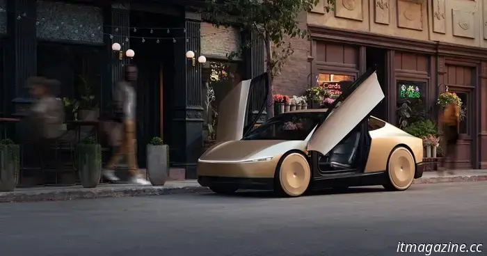 Robotaxis en acción: el Cybercab de Tesla atraviesa el tráfico de Austin