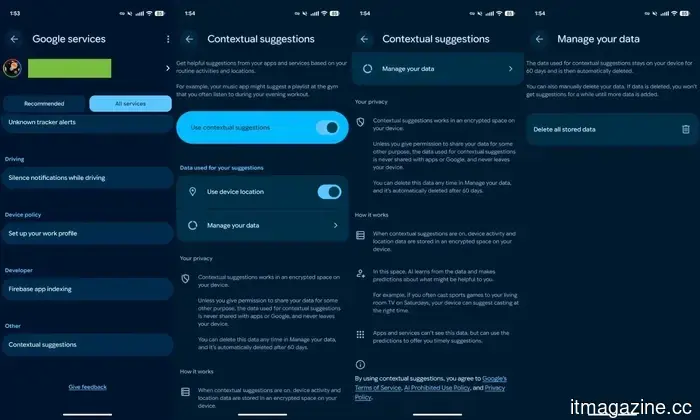 Android applications are now capable of monitoring your habits and location to provide task recommendations.
