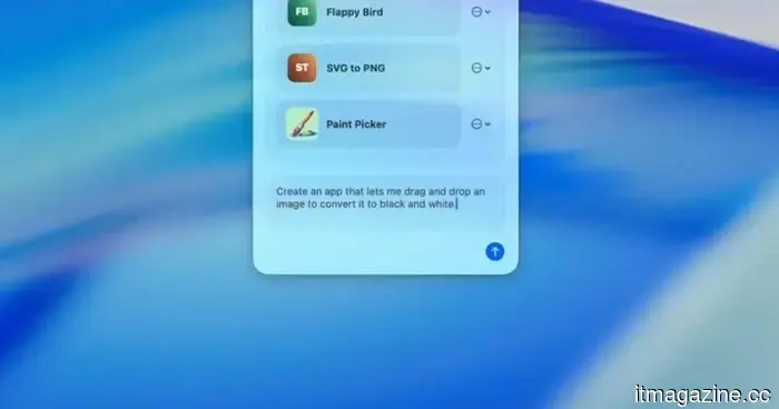 Это бесплатный конструктор приложений для Mac на базе ИИ превращает временные подсказки в настоящие настольные инструменты.