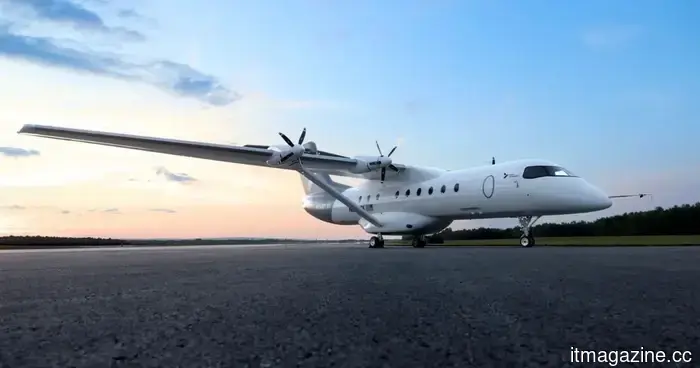 Heart X1 takes to the skies for the first time as the largest electric aircraft in the world, with a flight cost of only $5 in electricity.