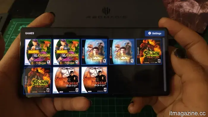 I attempted to convert the Red Magic 11S Pro into a handheld gaming device, and it functioned remarkably well.