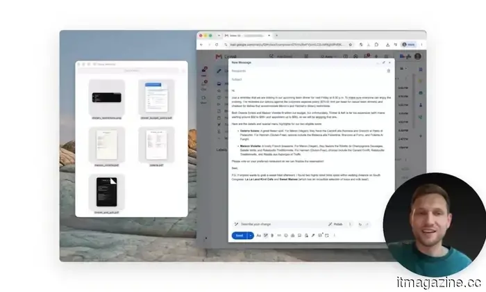 Gemini su Mac può ora digitare ciò che dici e agire su ciò che vede