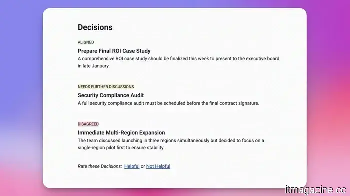 Il registratore di note AI di Google Meet è appena diventato molto migliore e meno opprimente.