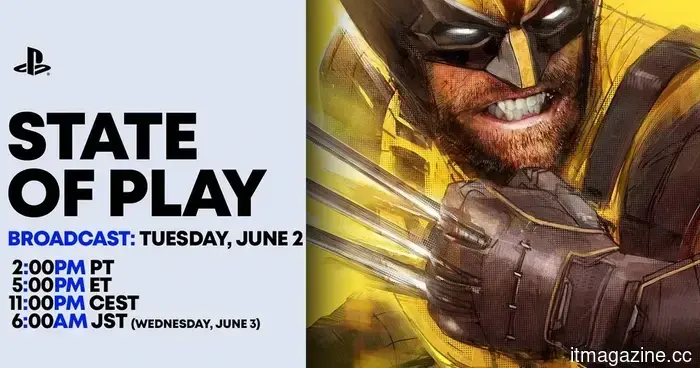The PlayStation State of Play is back on June 2, featuring Marvel’s Wolverine as the highlight of the event.