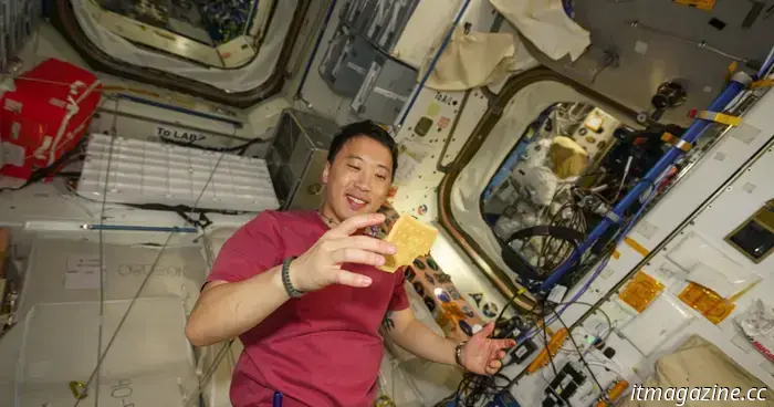 Así es como un astronauta hizo una hamburguesa que está fuera de este mundo