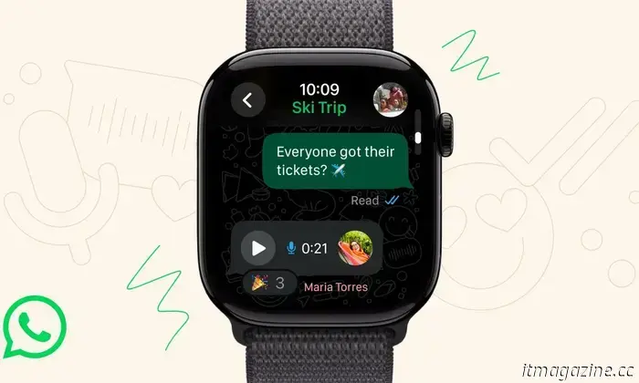 WhatsApp facilita controlar tu Apple Watch conectado.