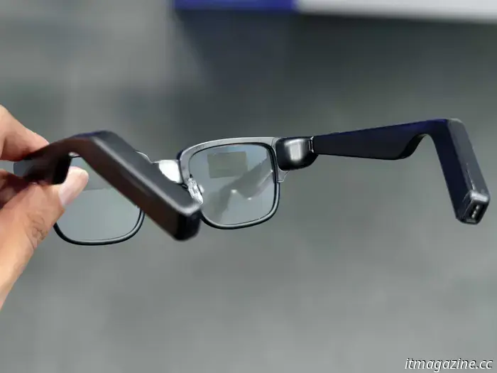 Tecno AI Glasses Pro are Meta Ray-Bans featuring an augmented reality display.