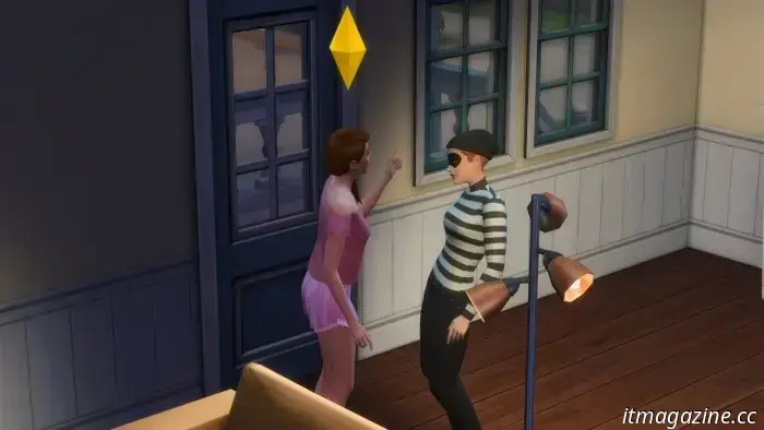 Cómo encontrar y detener ladrones en Los Sims 4