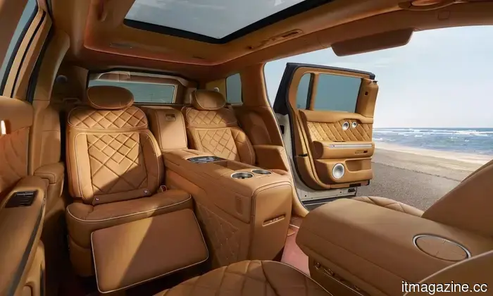 Genesis unveiled its flagship electric SUV, equipping it with greater power than the Ferrari Amalfi.