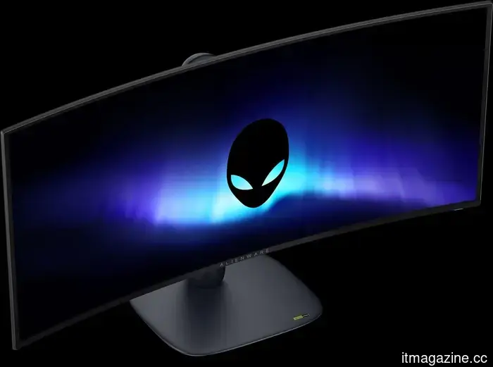 Alienware's enhanced gaming monitors provide increased brightness and refresh rates, with prices beginning at $300.