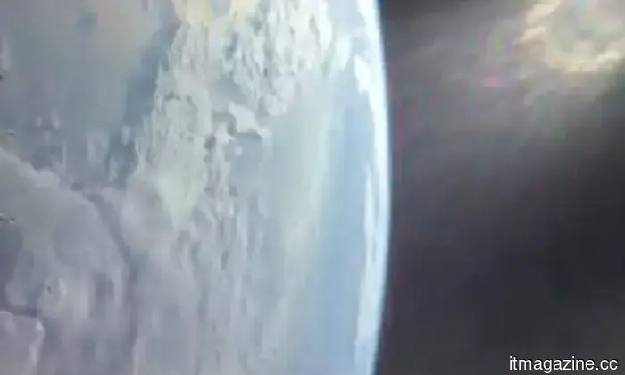 Take a look at this breathtaking image of Earth as the Artemis II crew approaches a new milestone.