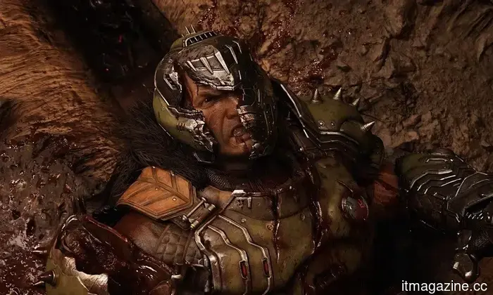 Убийца возвращается в DOOM: Откровения Темных Веков с новым смертоносным игрушкой
