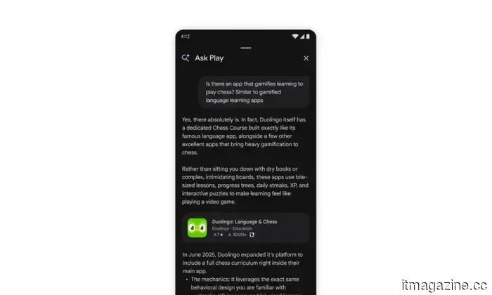 Google Play sta ottenendo anteprime di app in stile TikTok e ricerca potenziata dall'IA.