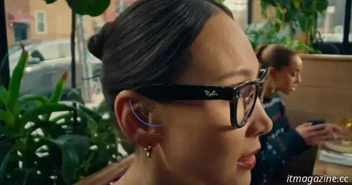 Las gafas inteligentes de Meta podrían facilitar las conversaciones en lugares ruidosos.