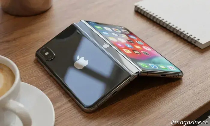 Il prossimo iPhone pieghevole di Apple potrebbe adottare un approccio unico per eliminare la piega del display.