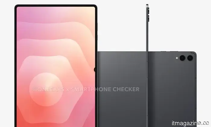 Samsung's upcoming competitor to the iPad Pro has just been revealed, showcasing a quicker chip and a persistent notch.