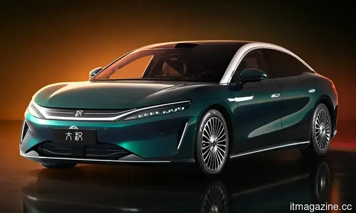 BYD's Da Han EV, priced at $37,000, provides a range and features typically found in luxury vehicles in the United States.
