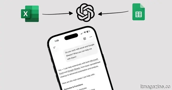 ChatGPT para Excel y Google Sheets ya está fuera de beta, y es un gran asunto.