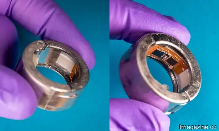 Los anillos inteligentes se centran en el corazón. Vi el futuro, y es un laboratorio que detecta sudor en tu dedo.