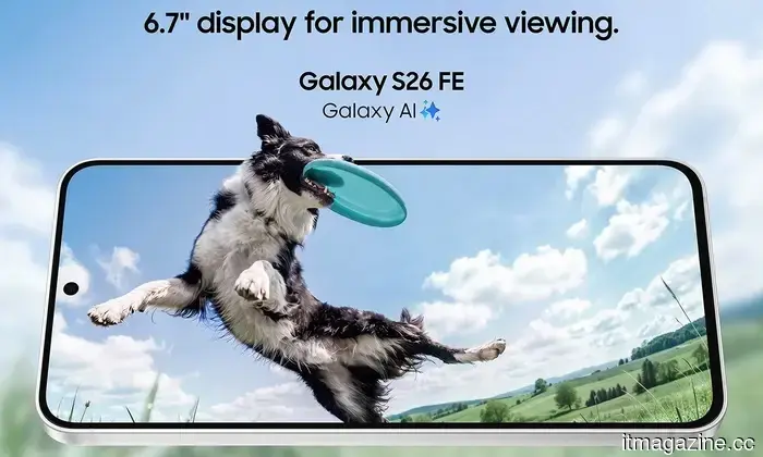 Il Galaxy S26 FE è ufficiale e Samsung non sta ancora cambiando molto le cose.