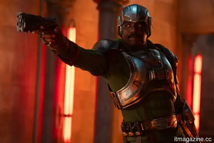 EXCLUSIVE: Sam C. Wilson, a star of Masters of the Universe, discusses the film's striking visuals, action sequences, and practical effects.