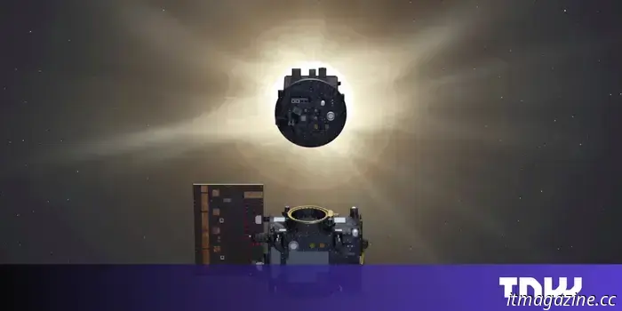 Engineered artificial solar eclipse in Europe provides fresh perspective on the Sun.