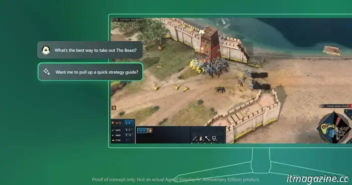 Copilot para juegos es como la línea de consejos de Nintendo de Xbox, pero para IA