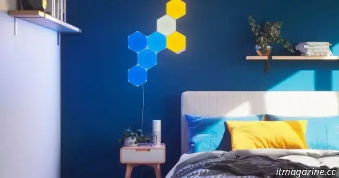 Personalize your living space with the Nanoleaf Shapes hexagon kit — currently $30 off.