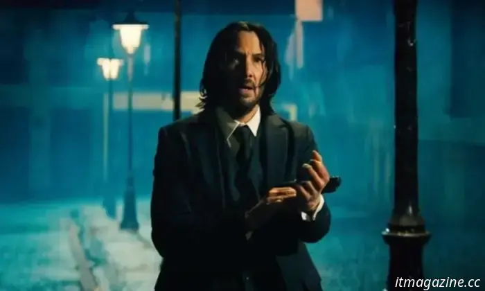 Ana de Armas si prepara a cacciare con John Wick di Keanu Reeves nel nuovo video di Ballerina