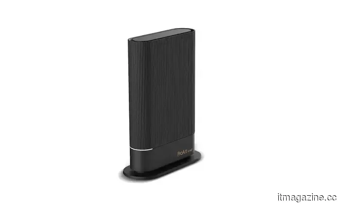 Asus's latest ProArt WiFi router conceals the antenna and avoids the unattractive appearance typical of routers.