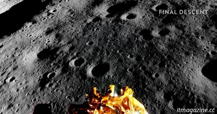 Check out the amazing video of the Blue Ghost spacecraft landing on the moon.